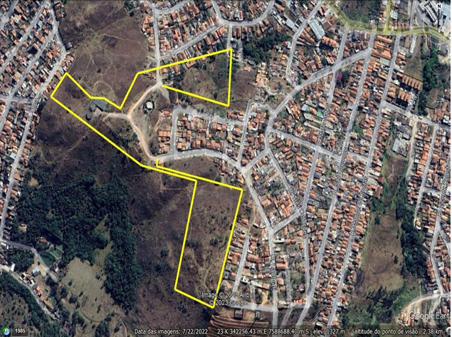Área em Poços de Caldas